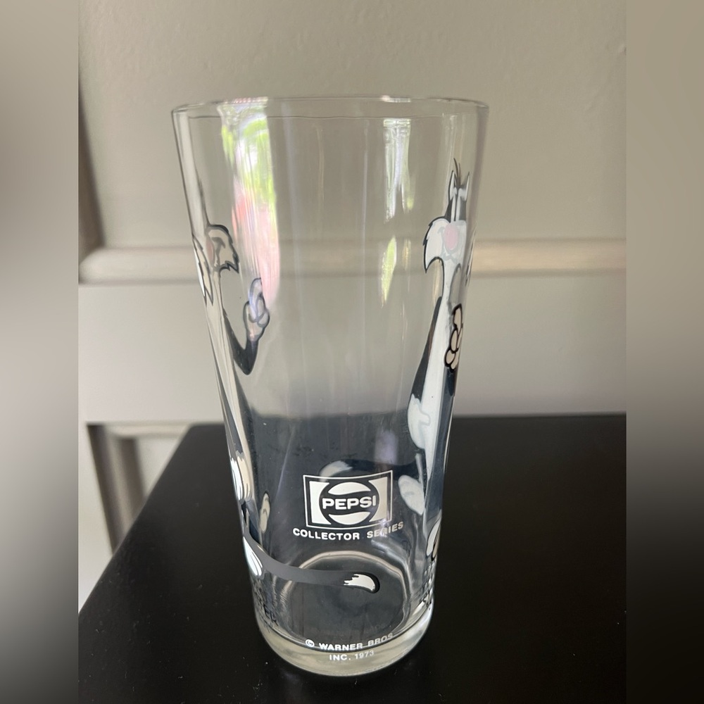 Vintage Pepsi 1973 Sylvester Collectors Glass Loonie Tunes - Picture 3 of 3